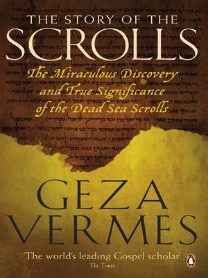 cover image of The Story of the Scrolls